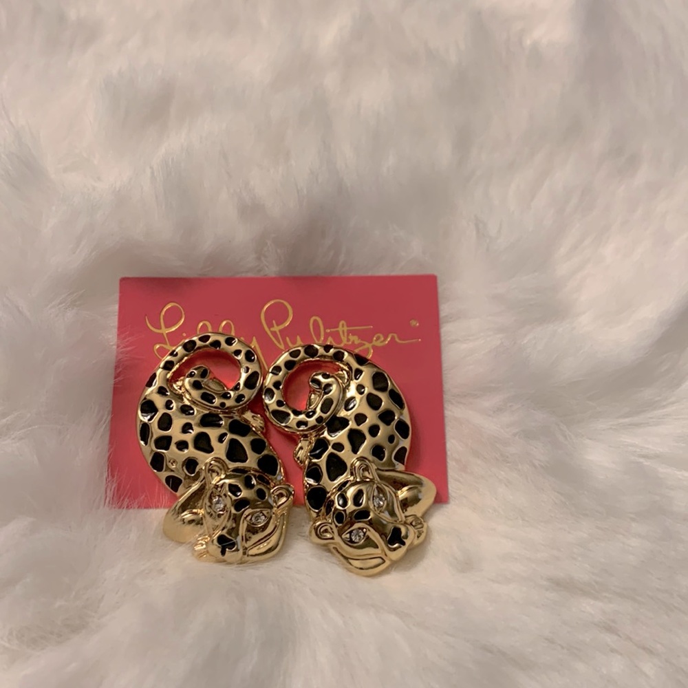 Leopard Earrings